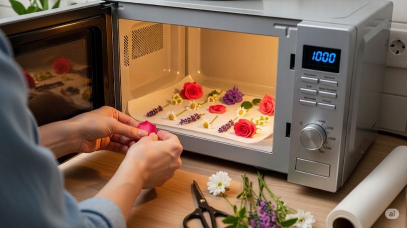 バラを電子レンジで?おすすめの花と作り方