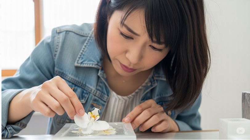 花の永久保存を自分で行う際の課題