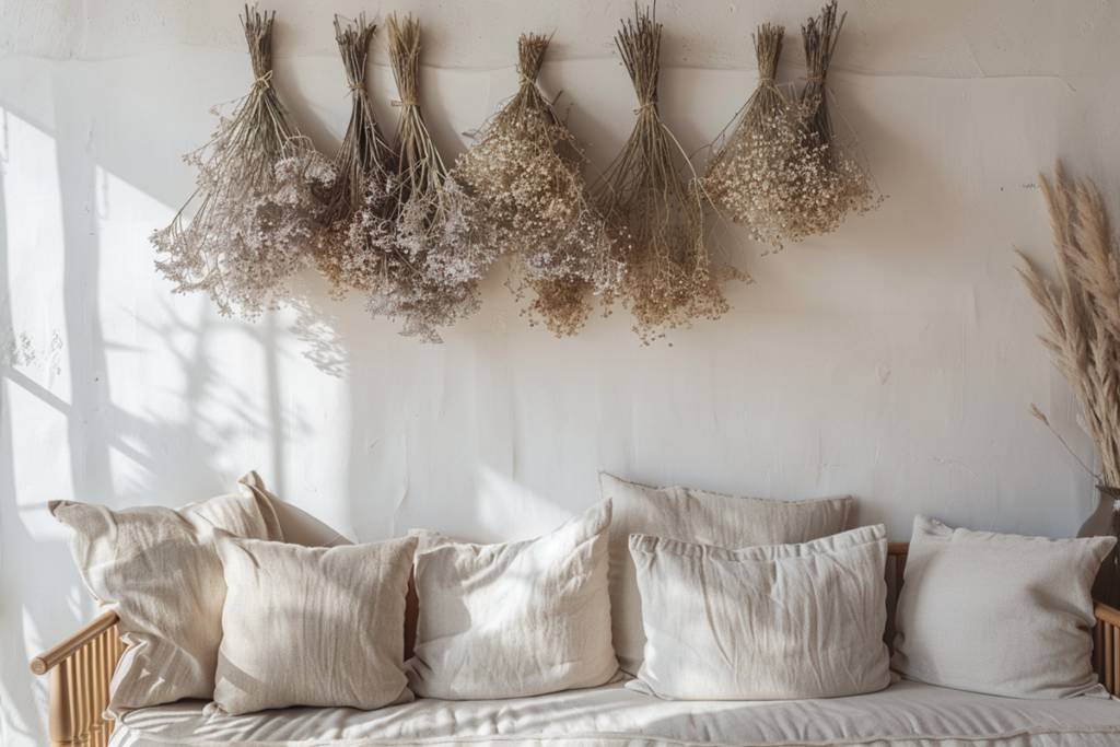 ドライフラワーを逆さまに飾るのはなぜ？理由とおしゃれな飾り方