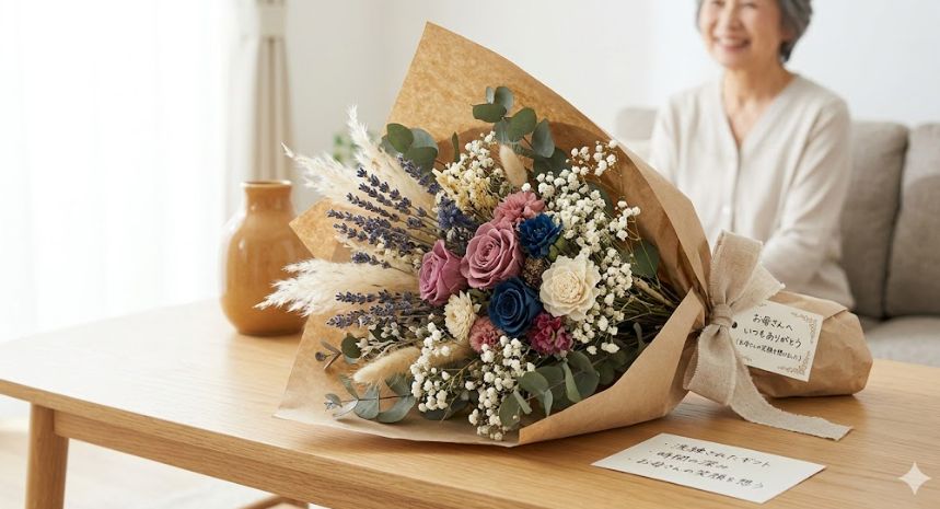 なぜ母の日にドライフラワーを贈ると失礼になるのか