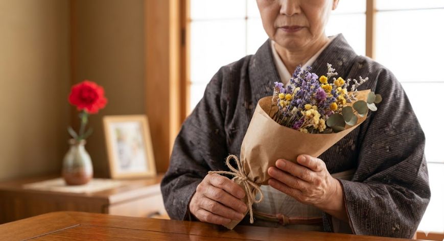 義母へ母の日のドライフラワーを贈るのが失礼な理由