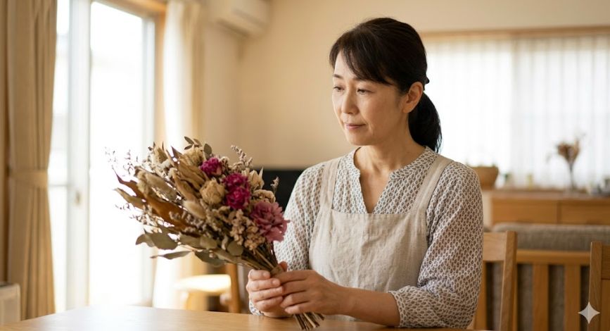 風水で母の日のドライフラワーが失礼とされる理由
